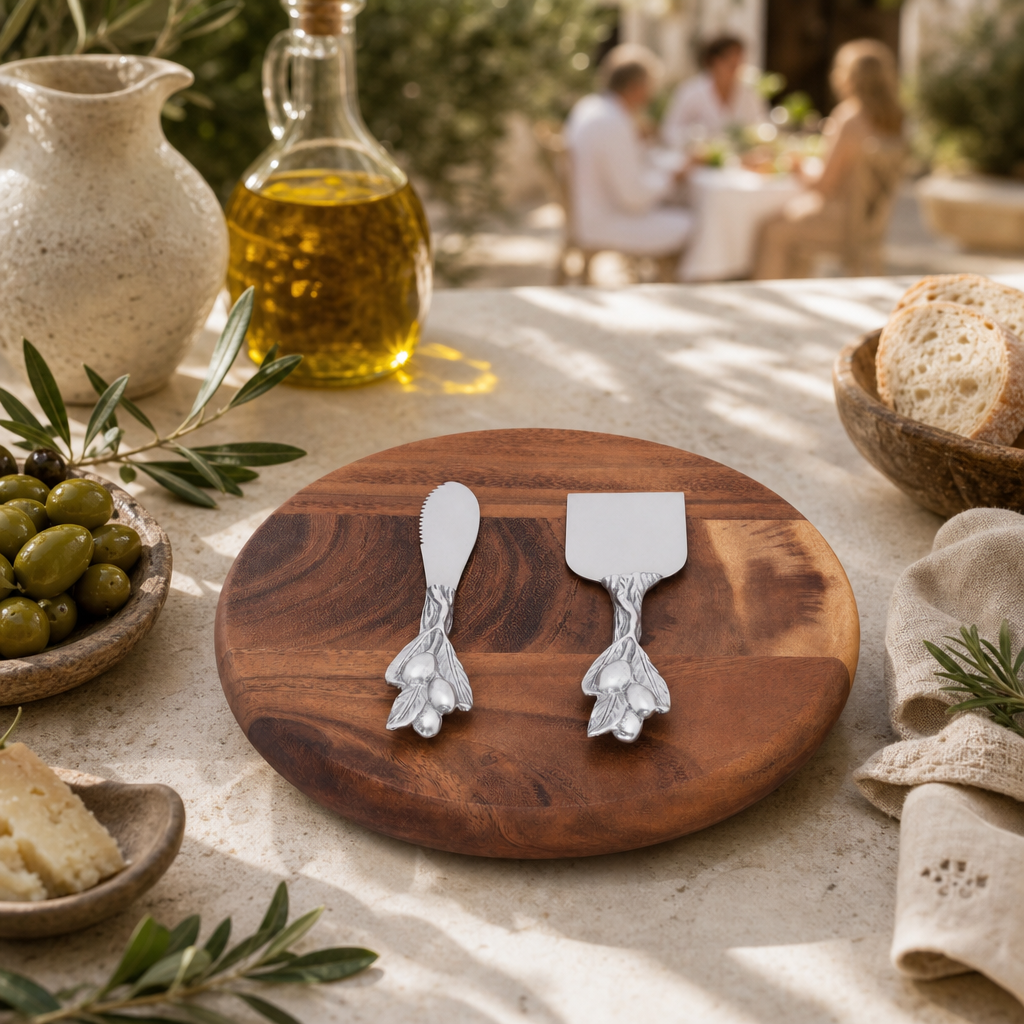 Olive Cheese Tool Set 5