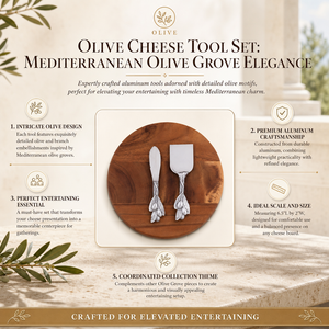 Olive Cheese Tool Set 13