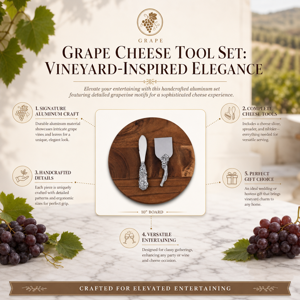 Grape Cheese Tool Set 9