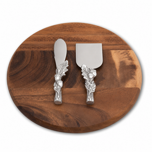Acorn Oak Leaf Cheese Tool Set 8