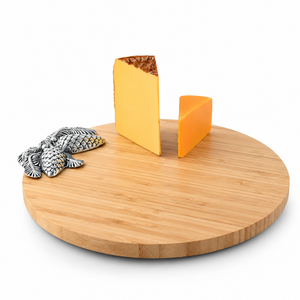 Pine Cone Forest Wood Cheese Board 1