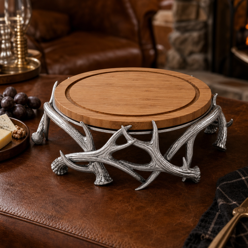 Antler Cheese Pedestal 2