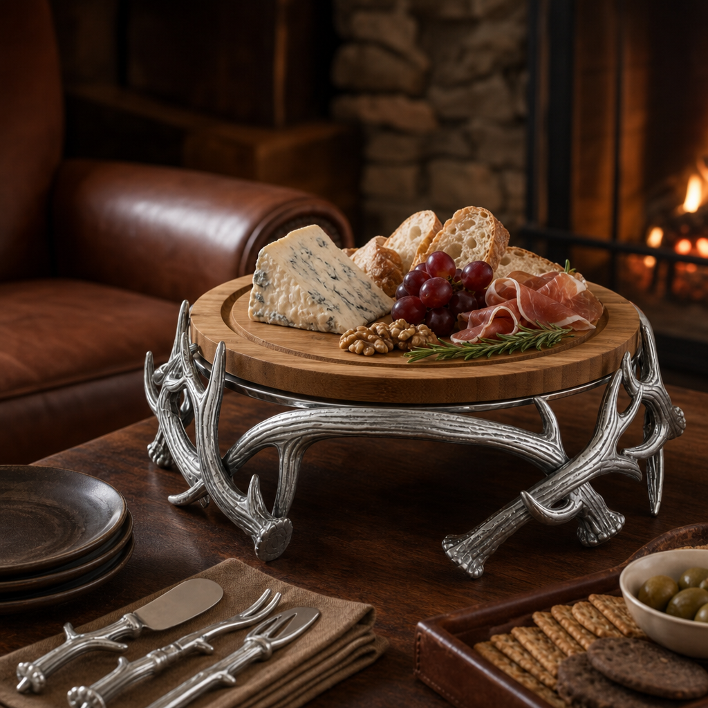 Antler Cheese Pedestal 6
