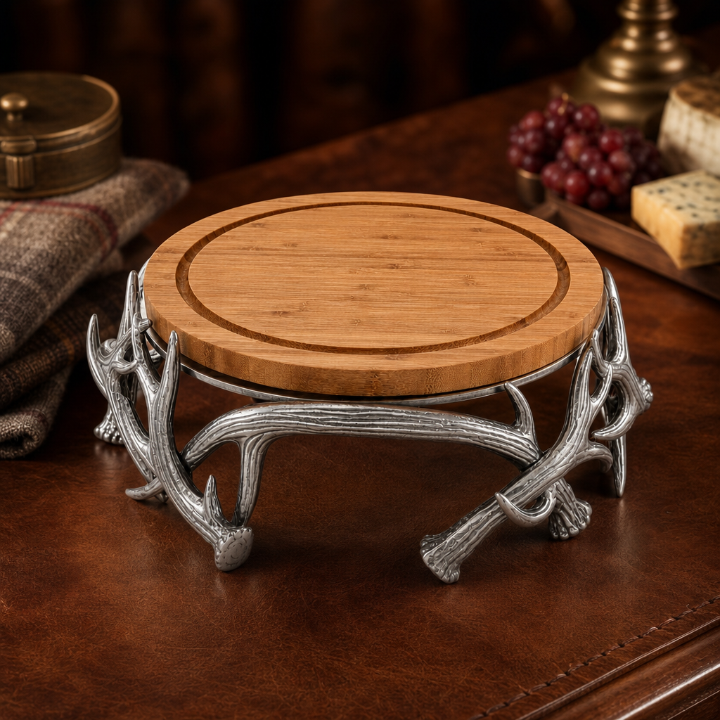Antler Cheese Pedestal 3