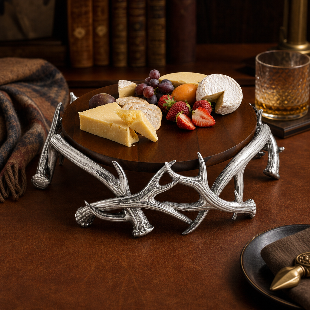 Antler Cheese Pedestal 4