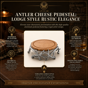Antler Cheese Pedestal 9