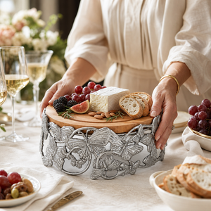 Butterfly Cheese Pedestal 4