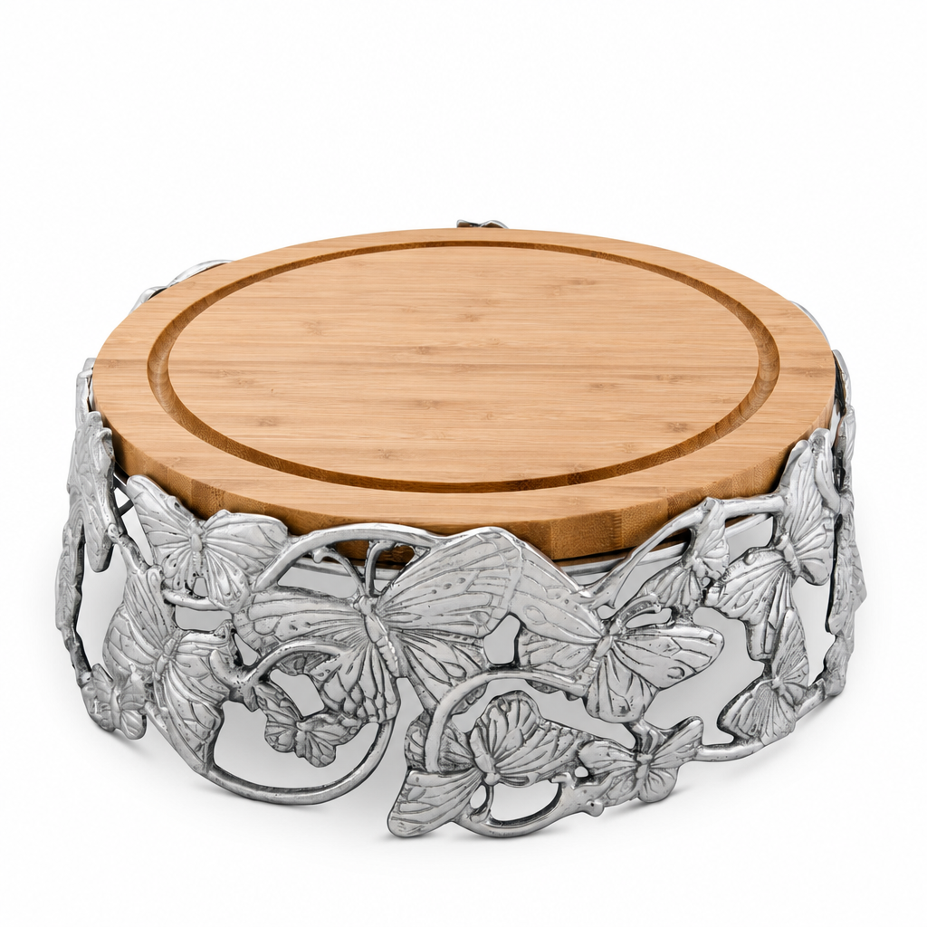 Butterfly Cheese Pedestal 1