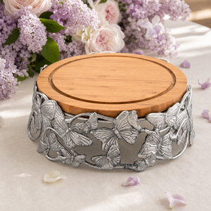 Butterfly Cheese Pedestal 3