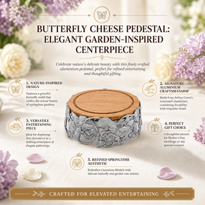 Butterfly Cheese Pedestal 10