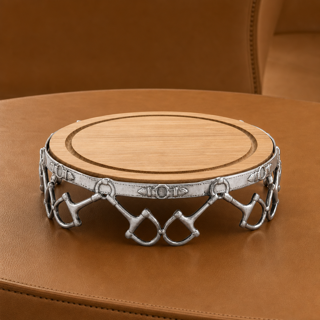 Equestrian Cheese Pedestal 5