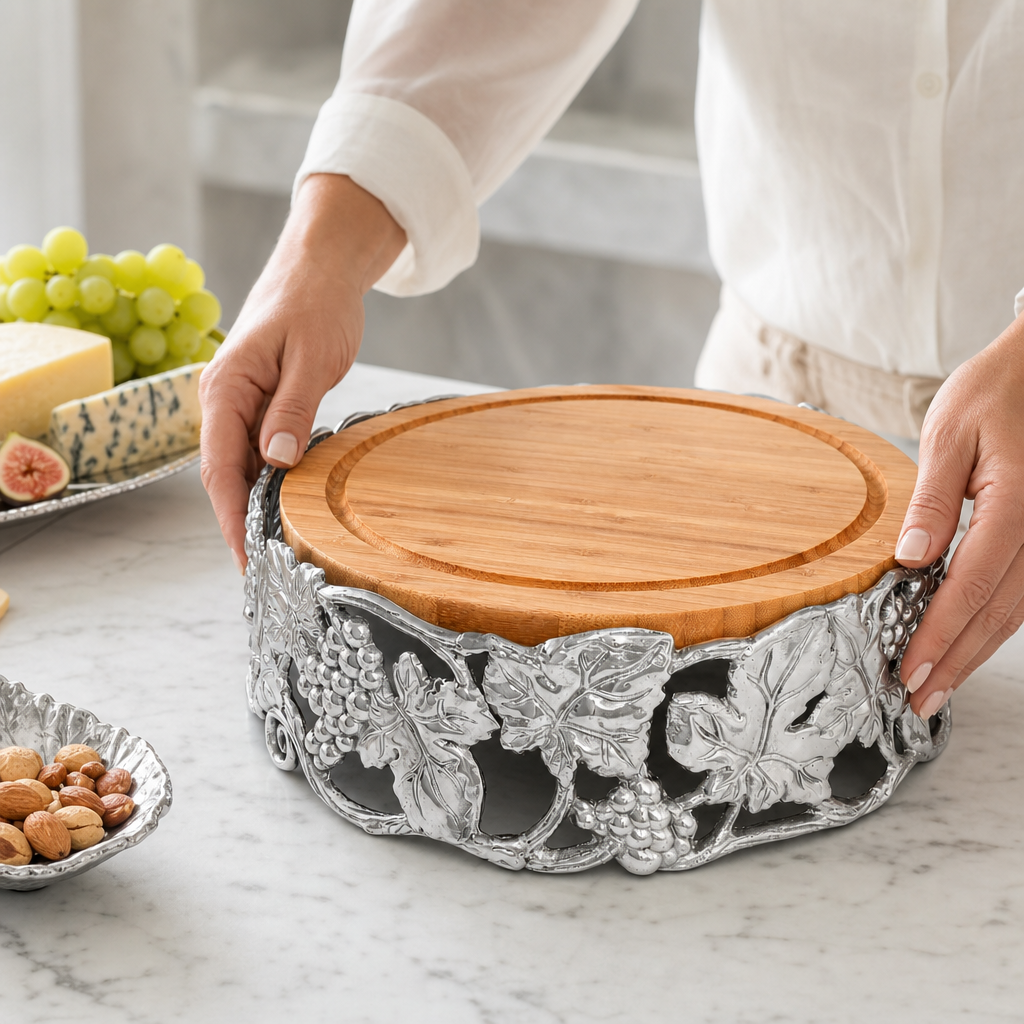 Grape Cheese Pedestal 4