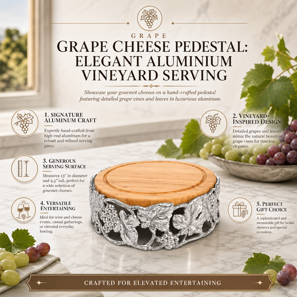 Grape Cheese Pedestal 10
