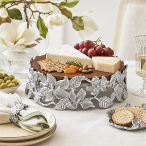 Magnolia Wood Cheese Pedestal 5