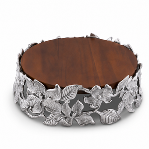 Magnolia Wood Cheese Pedestal 7