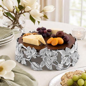 Magnolia Wood Cheese Pedestal 6