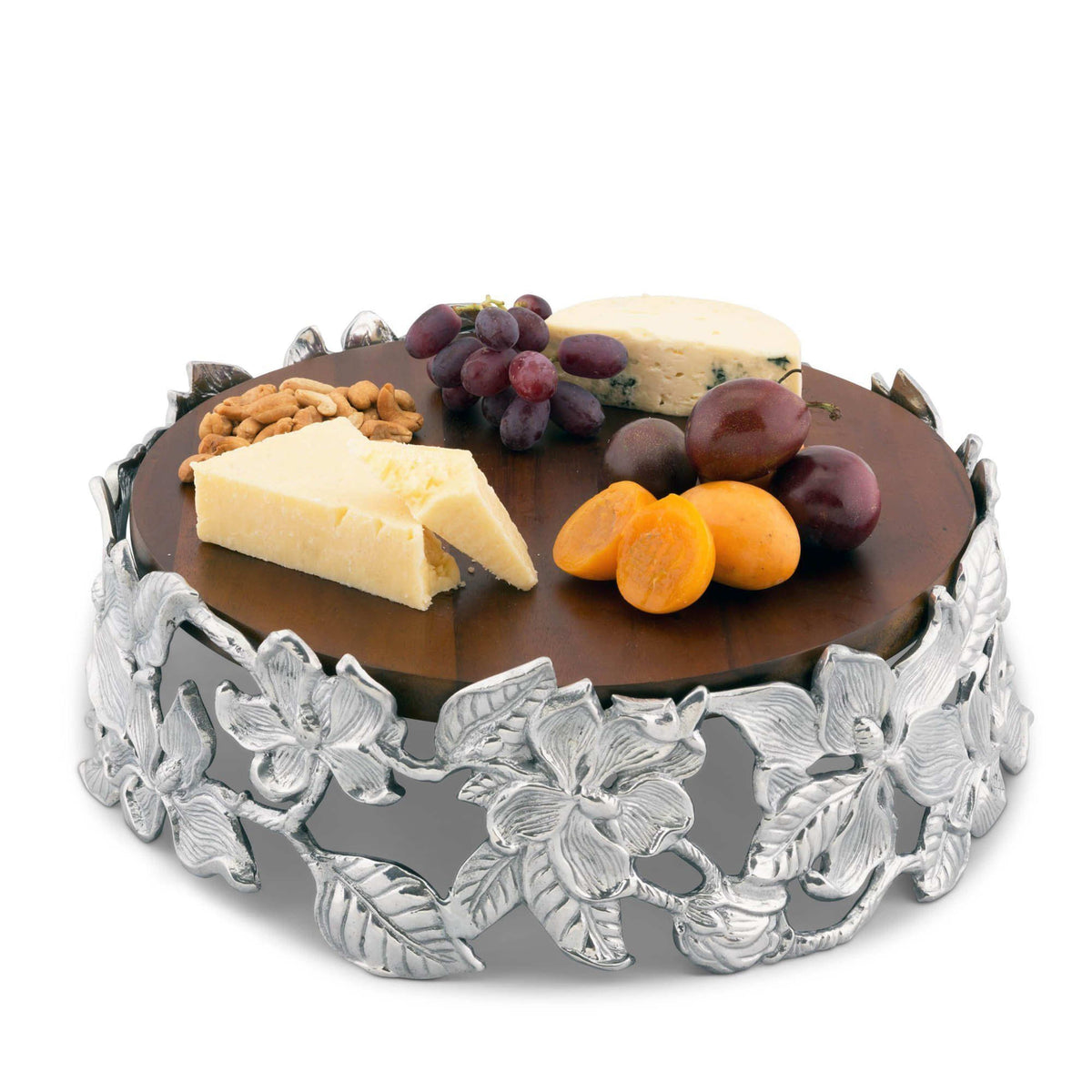 Magnolia Wood Cheese Pedestal 11