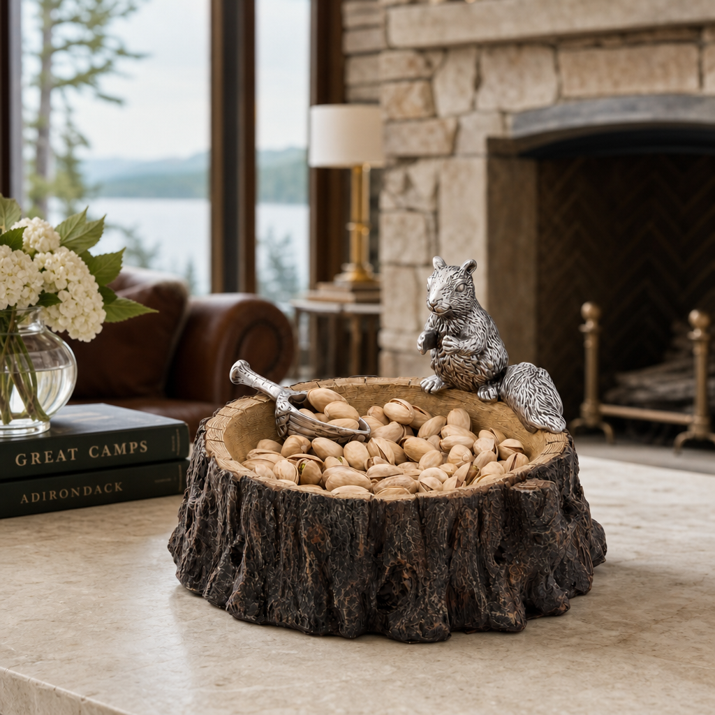 Standing Squirrel Nut Bowl 4
