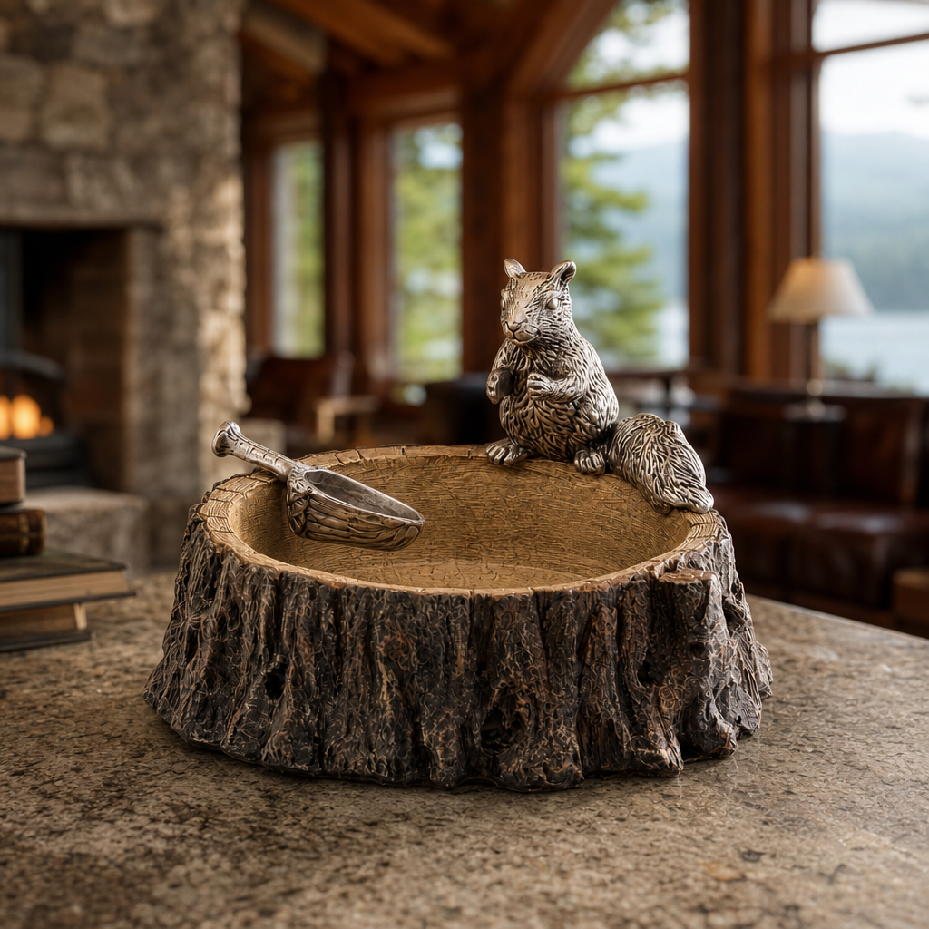 Standing Squirrel Nut Bowl 1