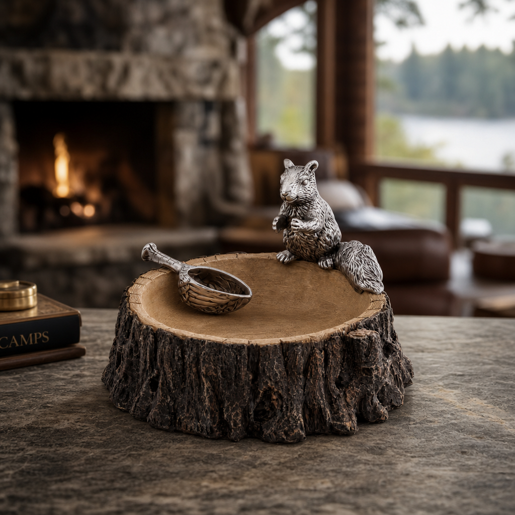 Standing Squirrel Nut Bowl 2