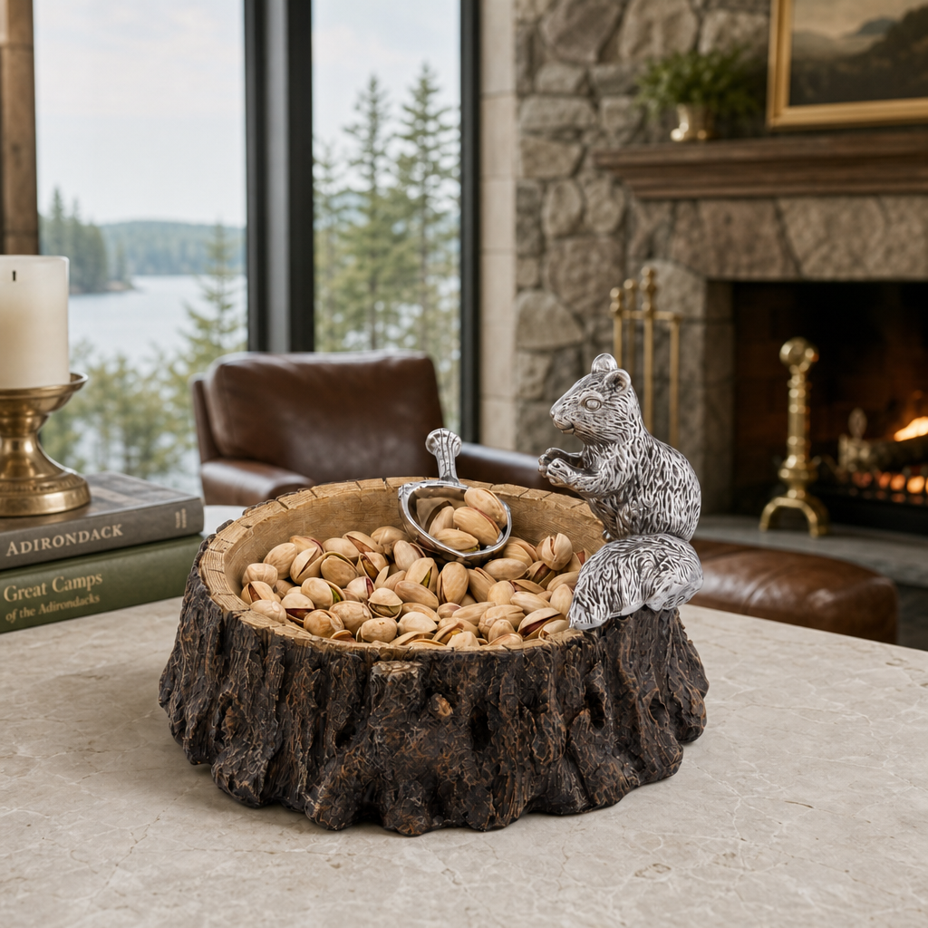 Standing Squirrel Nut Bowl 5