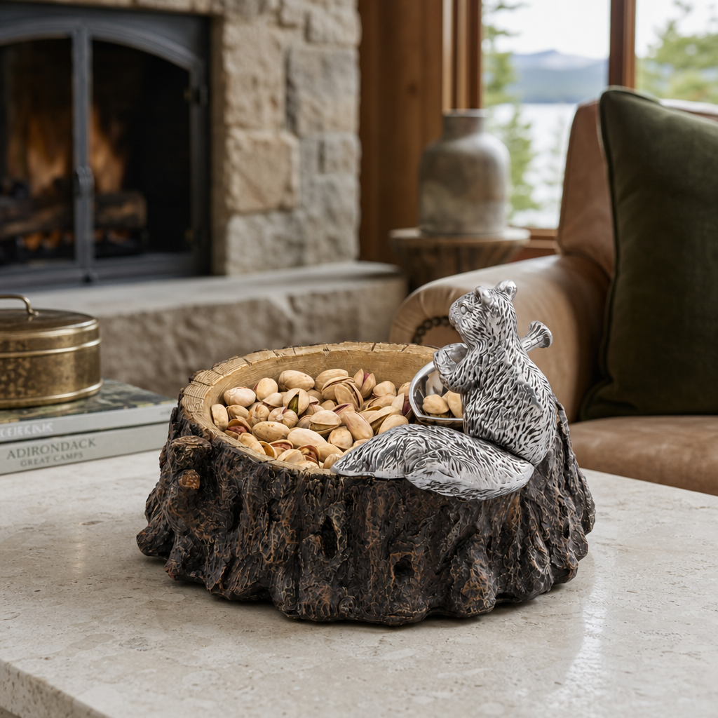 Standing Squirrel Nut Bowl 6