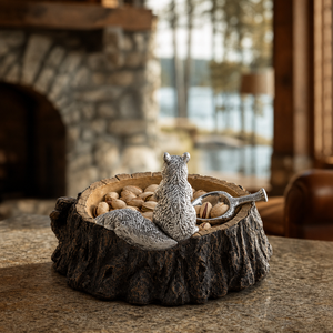 Standing Squirrel Nut Bowl 5