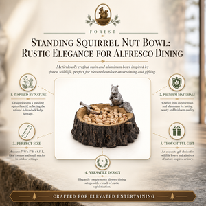 Standing Squirrel Nut Bowl 8