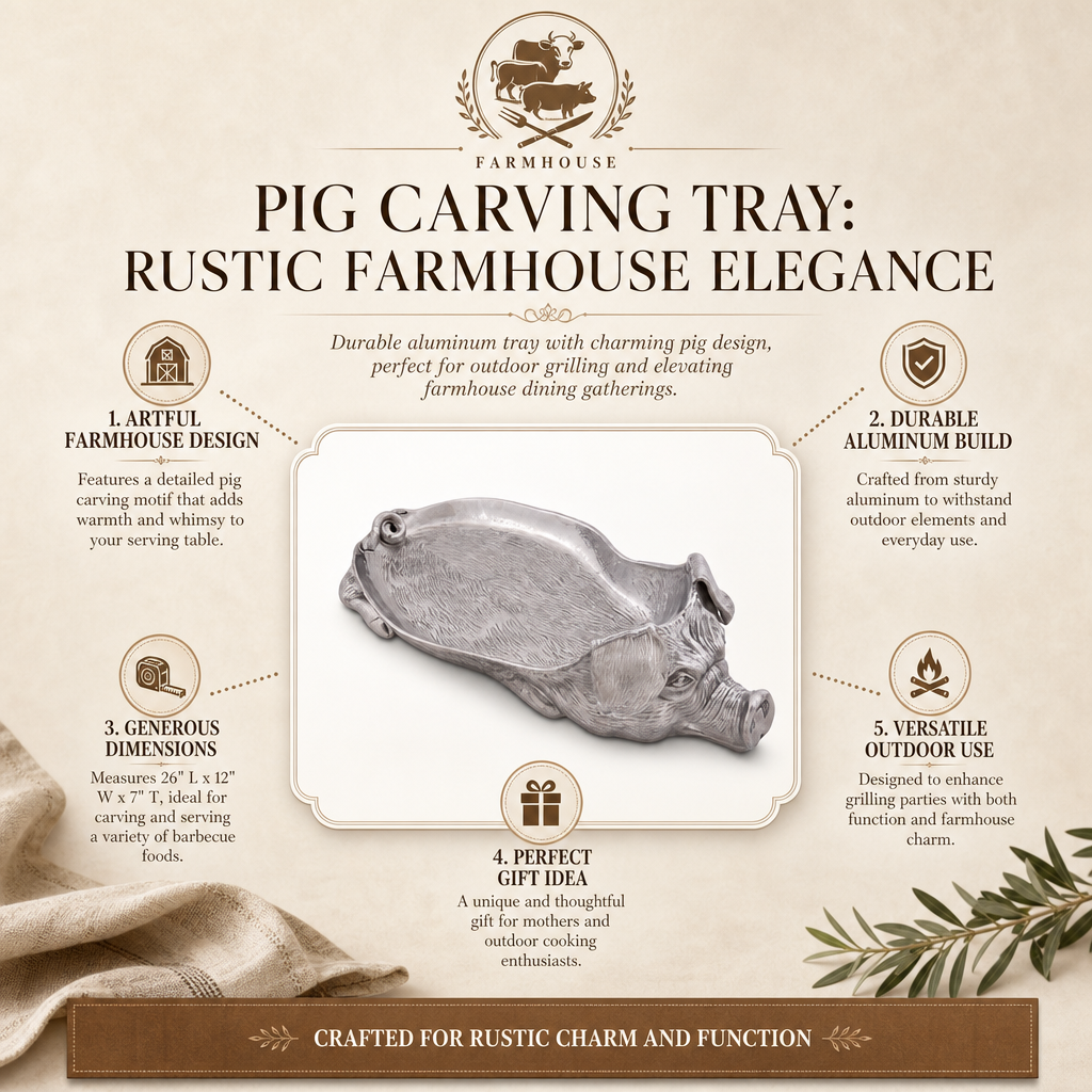 Pig Carving Tray 17