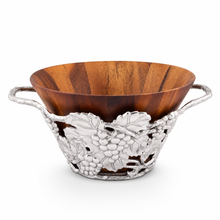 Grape Wood Tall Salad Bowl 1