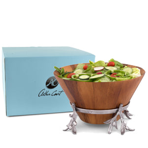 Olive Wood Salad Bowl 13