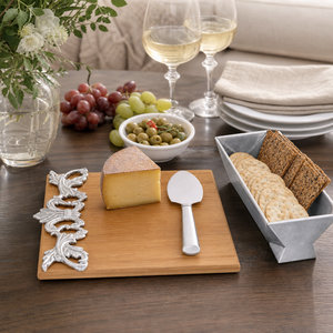 Acanthus Bamboo Cheese Set 5
