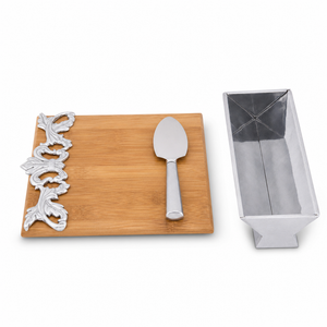 Acanthus Bamboo Cheese Set 8