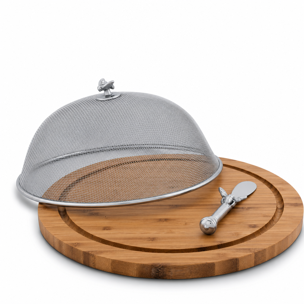 Bee 3 Piece Picnic Cheese Board / Spreader 1