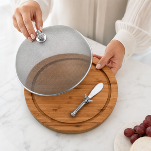 Bee 3 Piece Picnic Cheese Board / Spreader 8
