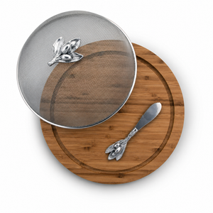 Olive 3 Piece Picnic Cheese Board / Spreader 8