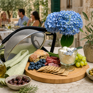Olive 3 Piece Picnic Cheese Board / Spreader 7
