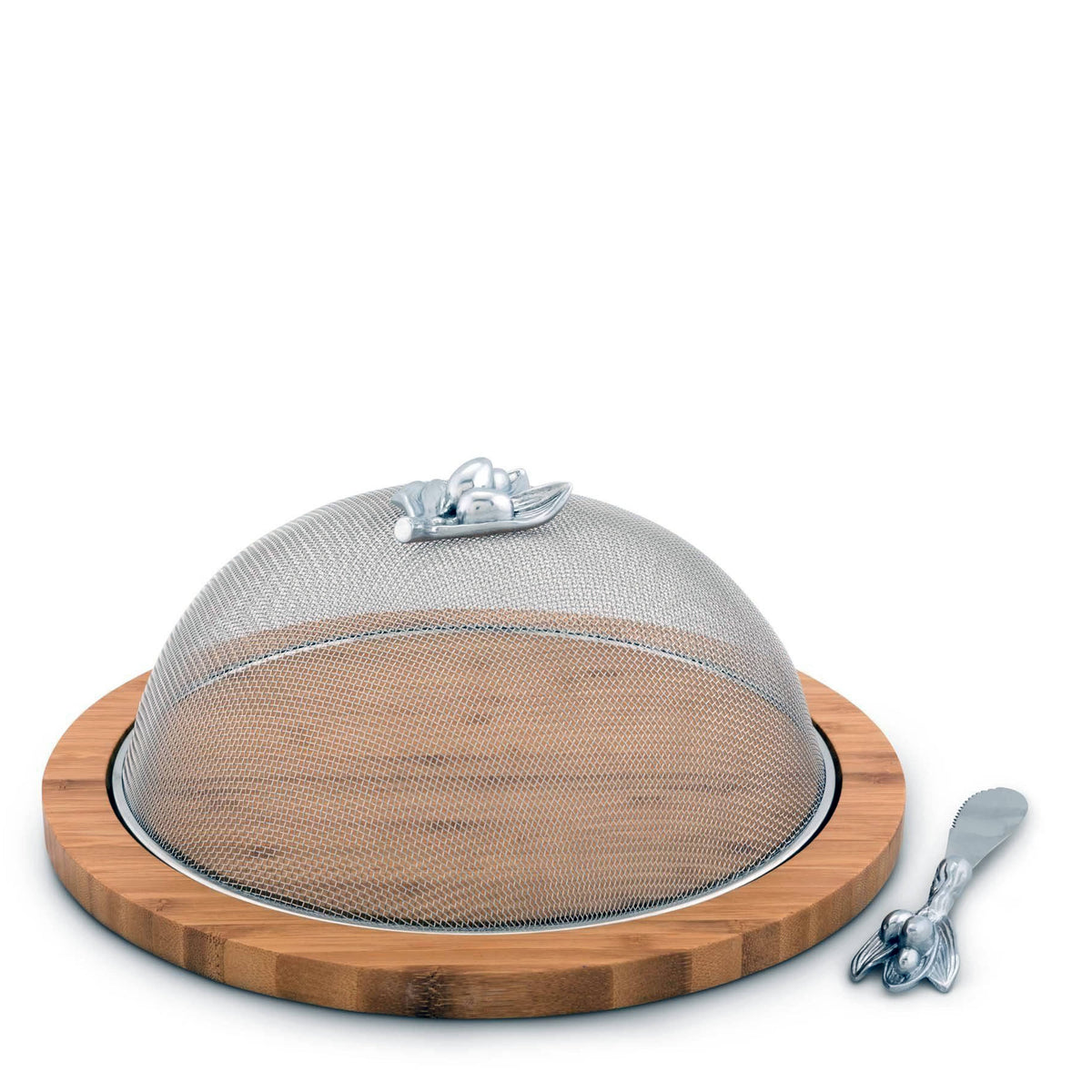 Olive 3 Piece Picnic Cheese Board / Spreader 14