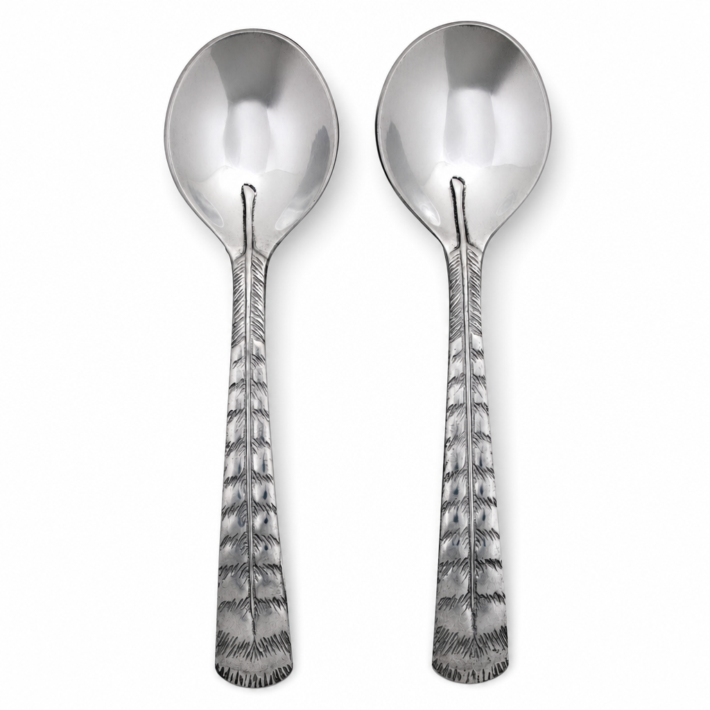 Feather Salad Servers 1