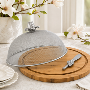 Magnolia 3 Piece Picnic Cheese Board / Spreader 2