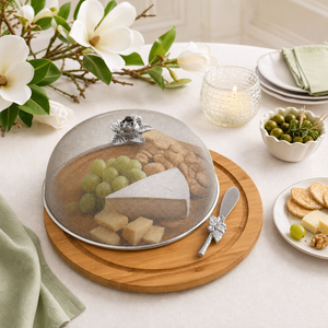 Magnolia 3 Piece Picnic Cheese Board / Spreader 5