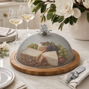 Magnolia 3 Piece Picnic Cheese Board / Spreader 6