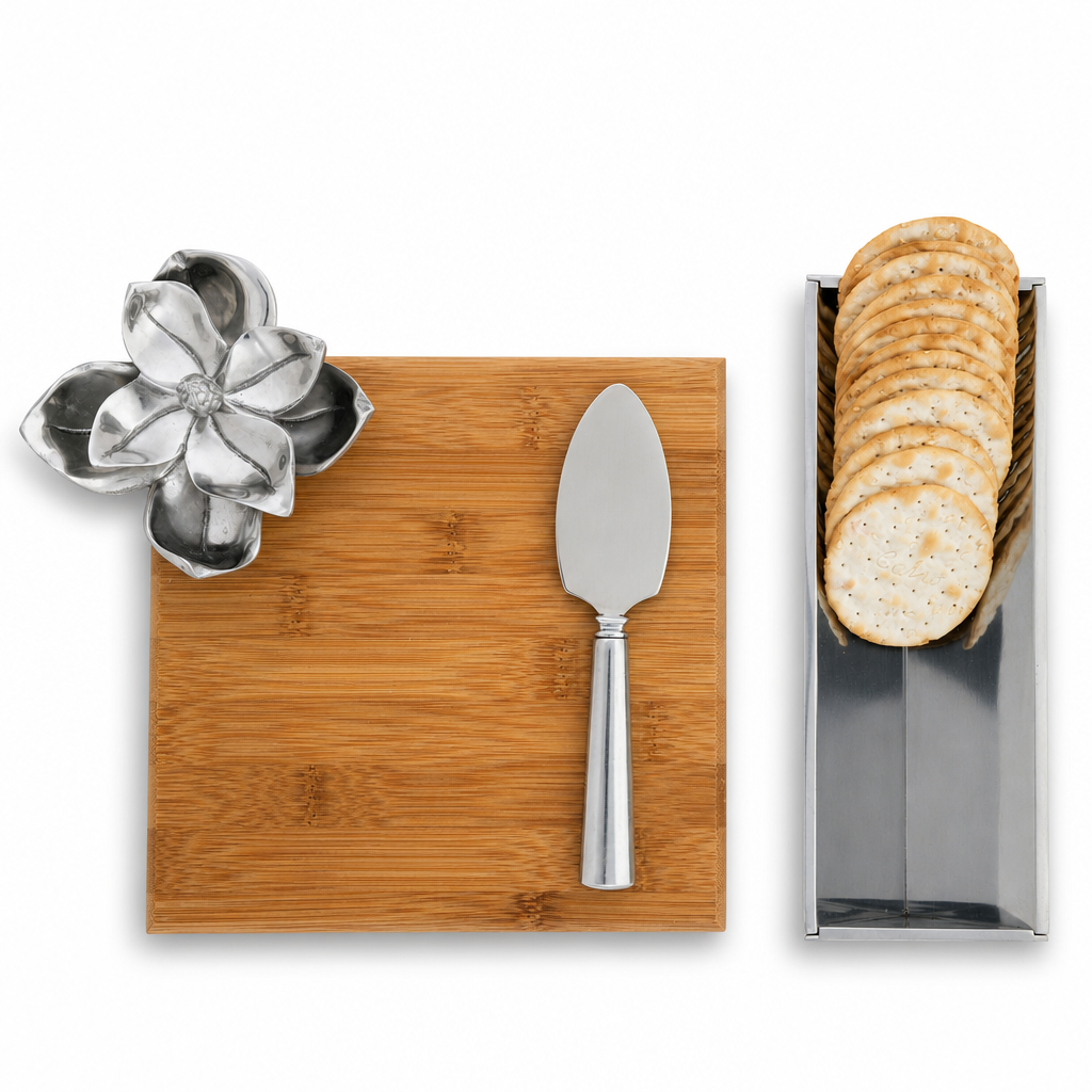 Magnolia Bamboo Cheese Set 1