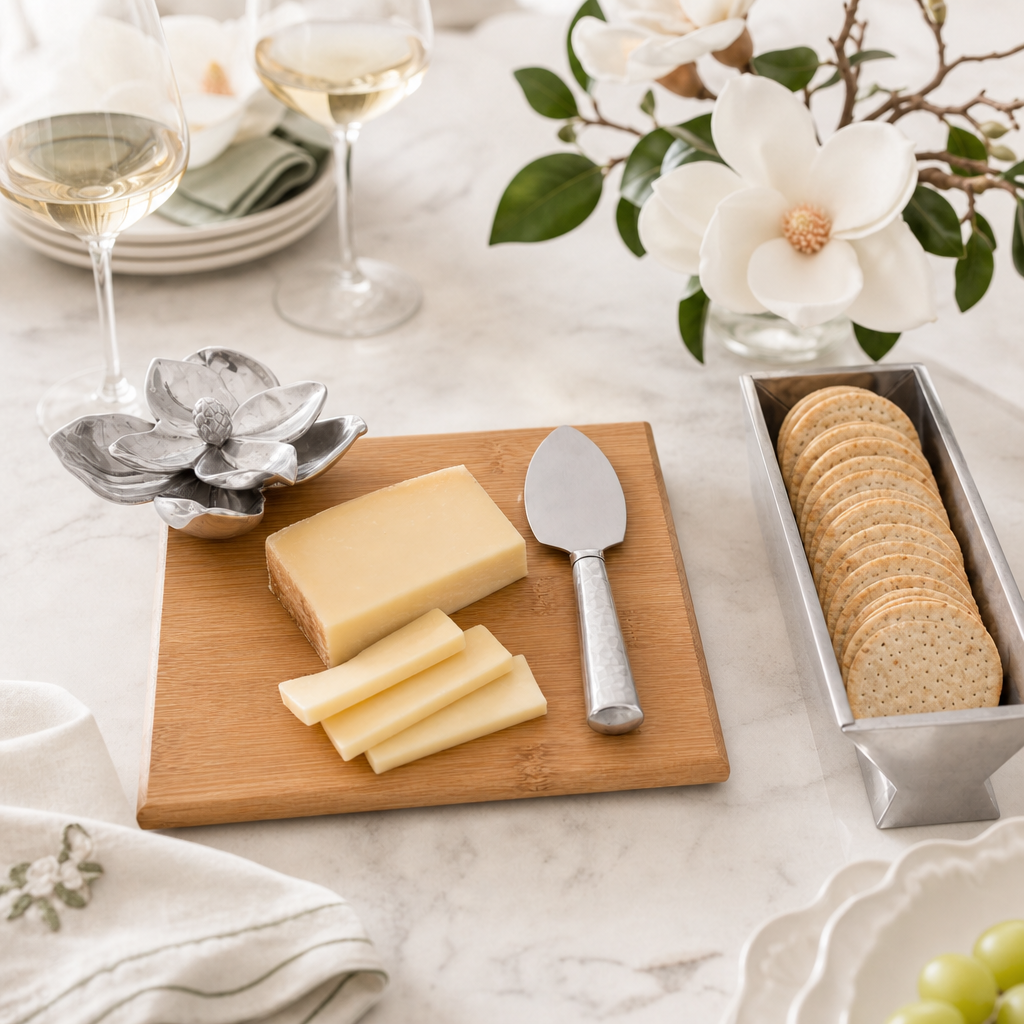 Magnolia Bamboo Cheese Set 5