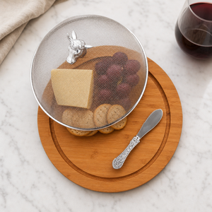 Cow Head 3 Piece Picnic Cheese Board / Spreader 8