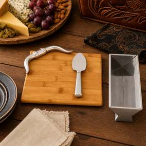 Longhorn Bamboo Cheese Set 5