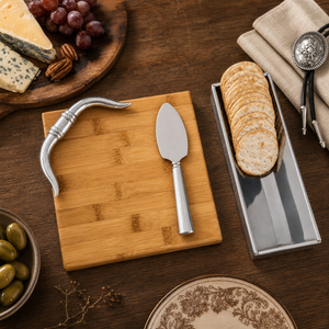 Longhorn Bamboo Cheese Set 6