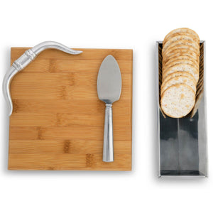 Longhorn Bamboo Cheese Set 12