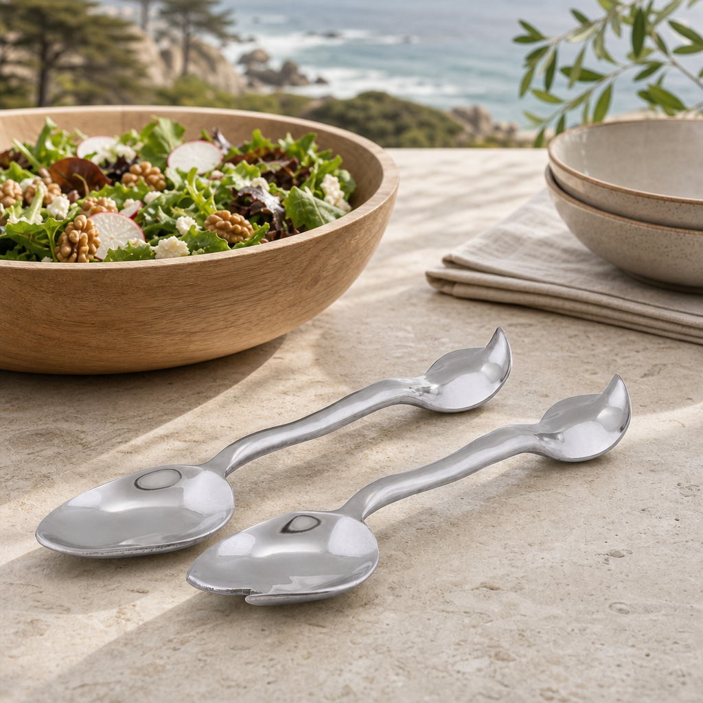 Carmel Salad Servers 3