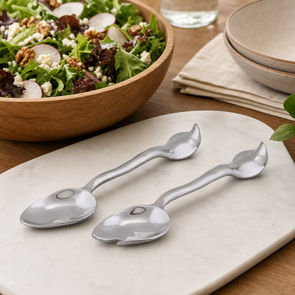 Carmel Salad Servers 10